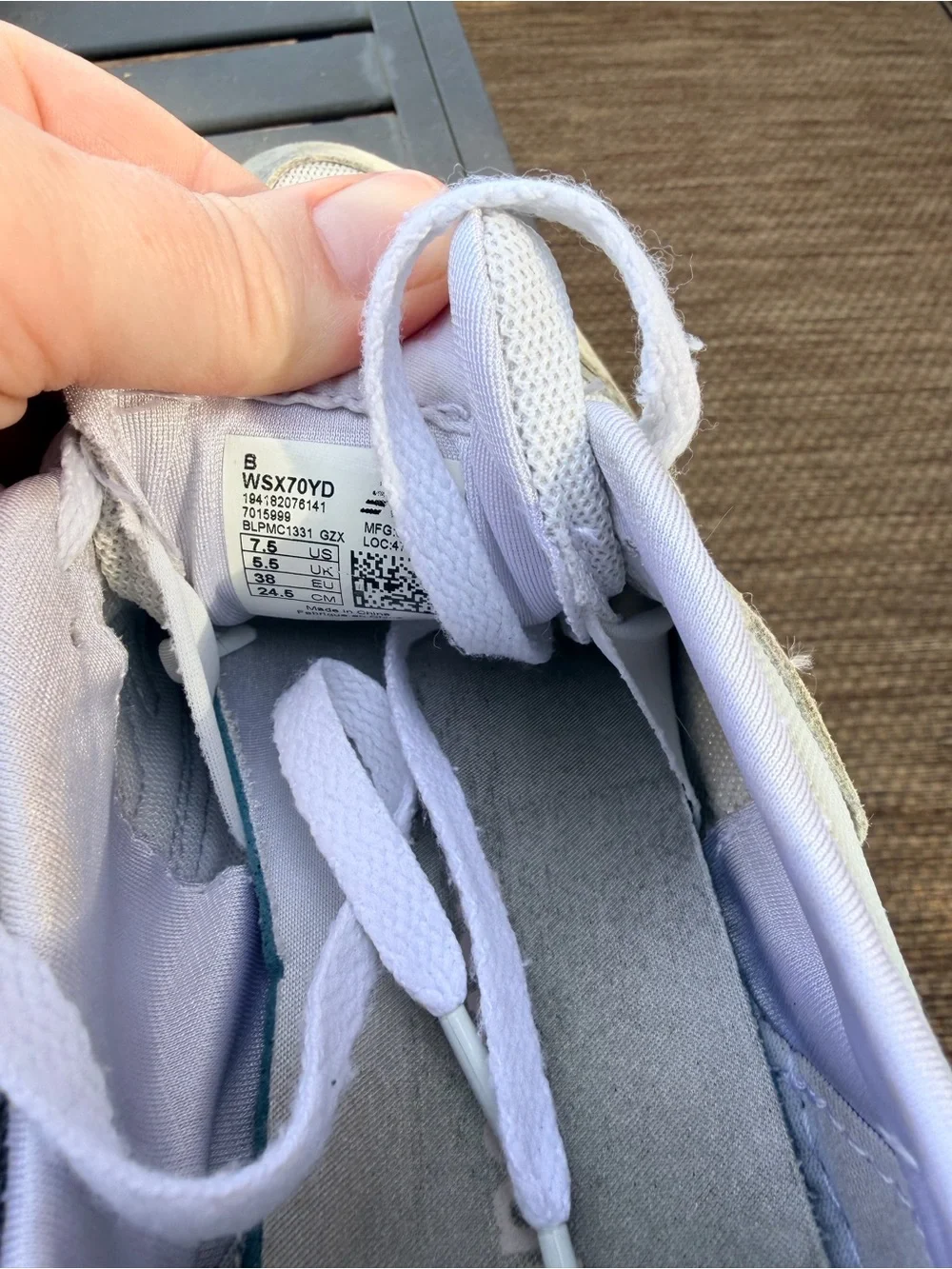 New Balance X-70 Women's Light Gray & Pink Retro Runner